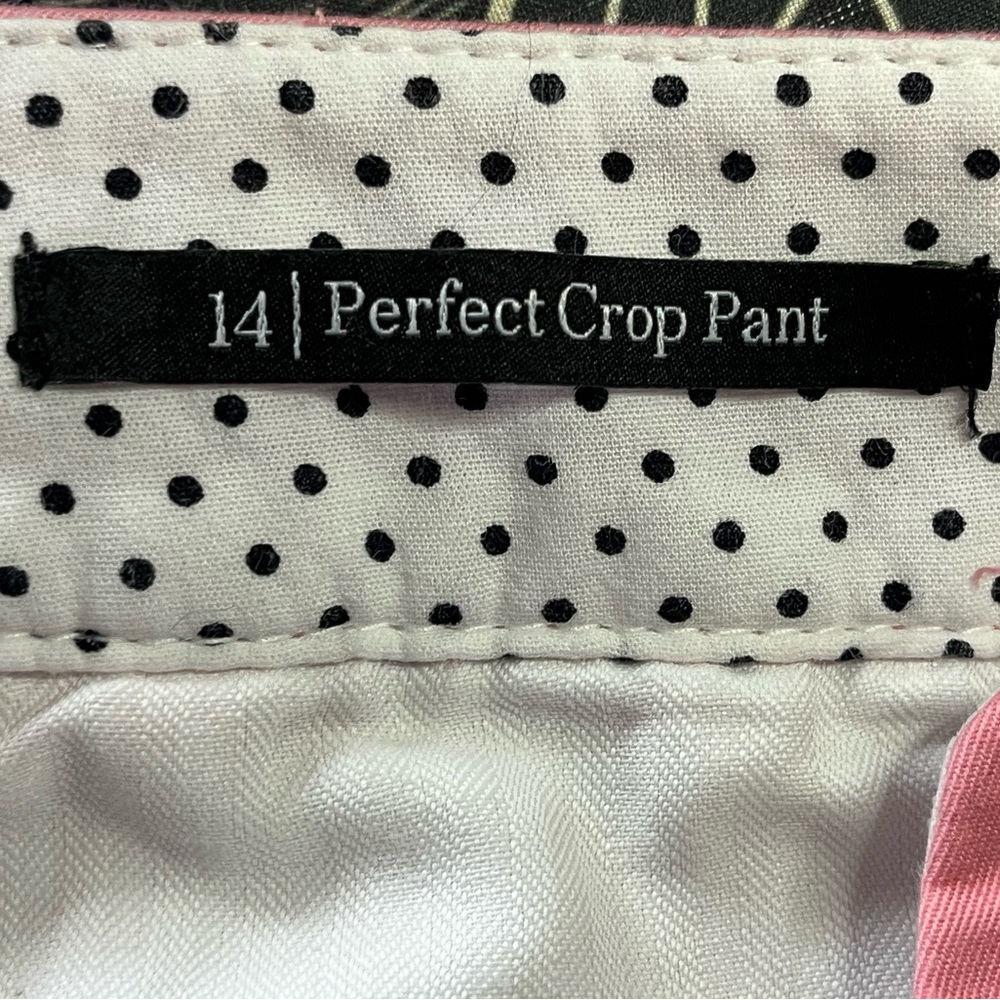 NWOT Talbots Perfect Crop Peach Pants, Size 14 - Picture 4 of 5